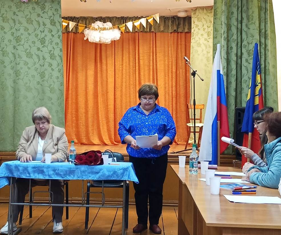 Торжественная церемония вступления в должность главы Совхозного сельсовета.
